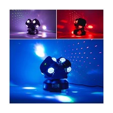 Moving Head 8LEDs DJ Light Star Par Light Party RGBW LED Beam Lights DMX Stag...