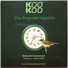 CDROM: KOOKOO - Die singende Vogeluhr - Mönchgrasmücke