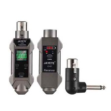 Wired to Wireless Microphone Converter Micphone Transmitter  Receiver Receiving