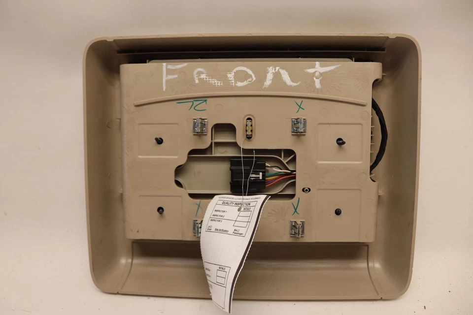 2007-2009 CADILLAC ESCALADE ESV FRONT ROOF ENTERTAINMENT DISPLAY SCREEN OEM - Image 2 of 4