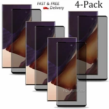 For Samsung Note20 S21 S22 S23 S24 S25 Privacy Tempered Glass Screen Protector