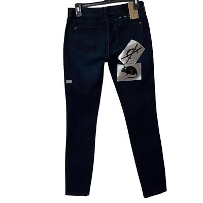 NWT Rare Kill All Rats ksubi low rise Skinny Jeans Brenda Blue 29