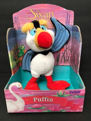 Puffin Plush Bird The Swan Princess Odette Doll Friend Tyco Swan Lake NRFB Q