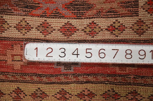 Pre-1900 Antique Anatolian Vegetable Dye Turkish Rug Square Hand-made Carpet 4x4 - Picture 20 of 20