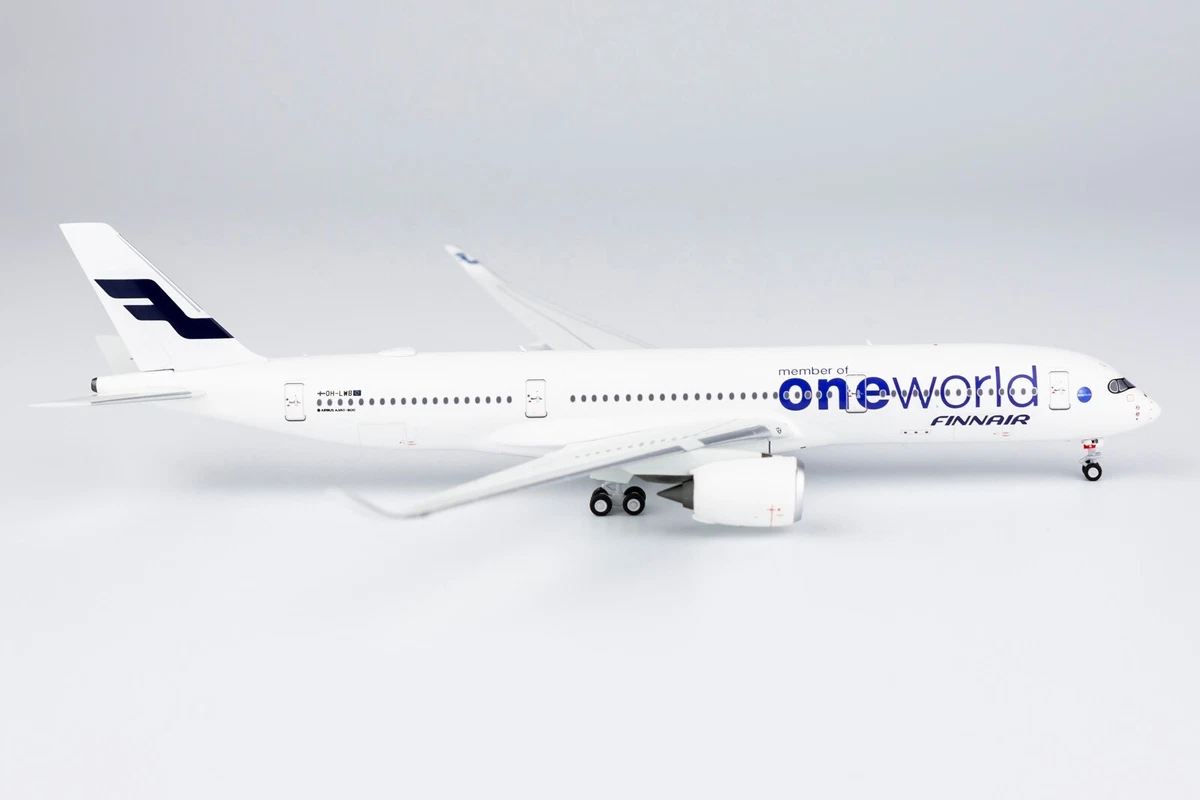 1:400 NG Model FINNAIR ONEWORLD AIRBUS A350-900 Passenger Airplane