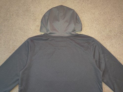 NWOT Abercrombie Kids Long Sleeve Fleece Hoodie, Gray, Sz 13/14 - Picture 13 of 14