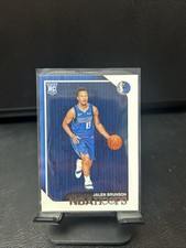 2018-19 Panini NBA Hoops - Jalen Brunson #243 White Line Border on Front (RC)