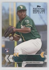 2017 National Baseball Card Day Hobby Store Promos Jharel Cotton Rookie RC 03ak. rookie card picture