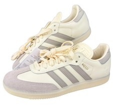 Adidas Samba Lionel Messi Soccer Sneakers Men s Size 5.5 - Cream White JQ0266