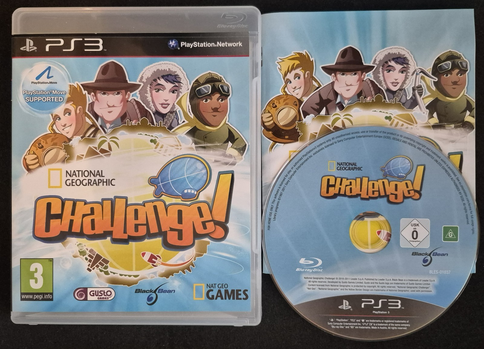 National Geographic Nat Geo Challenge - PS3 - Same Day Dispatch !!