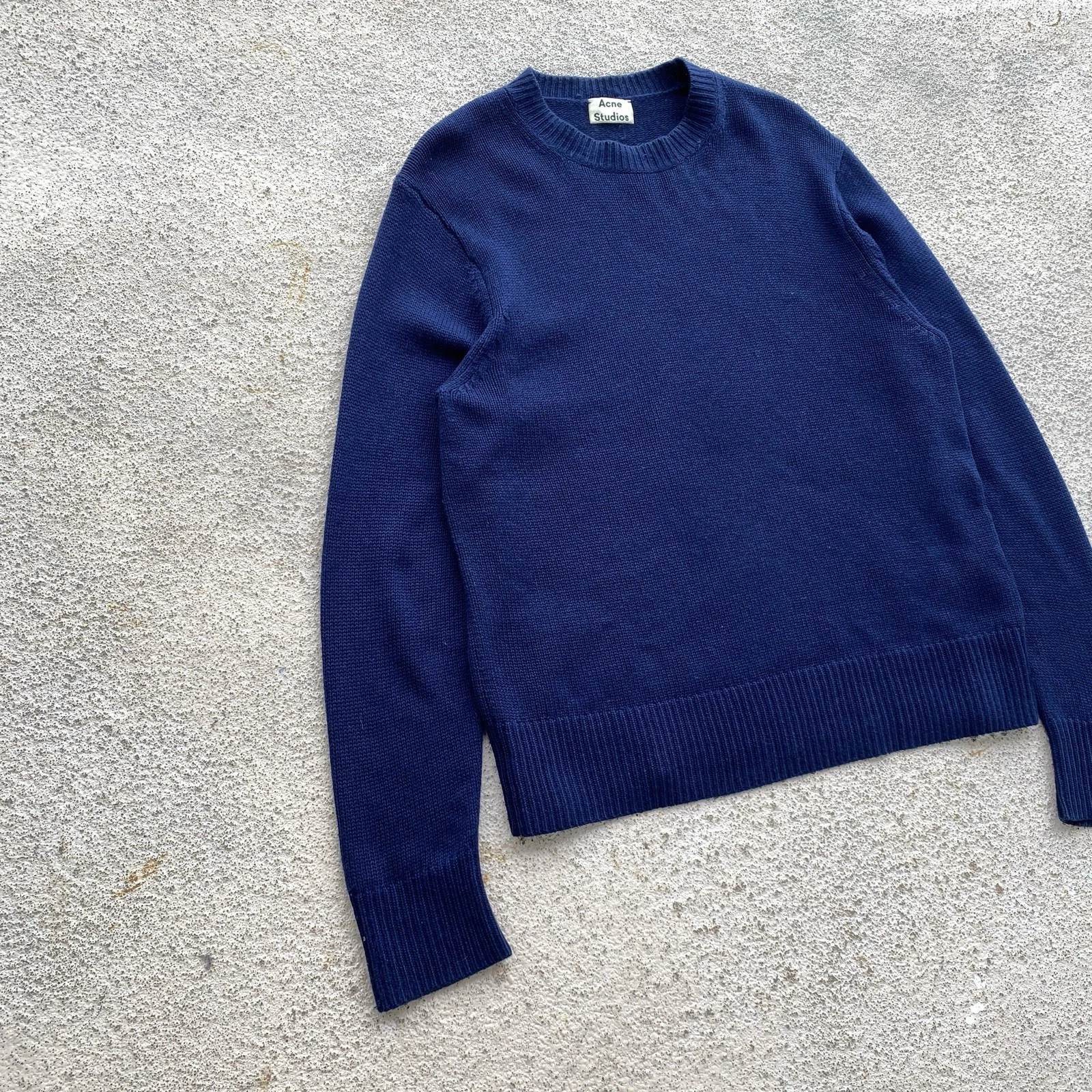 00s Y2K Acne Studios Peele maglione felpa cashmere atmosfera designer RAF SIMONS