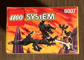 Lego System Fright Knights Bat Lord 6007 New In Box Near Mint Condition Sealed