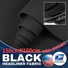 Foam Backed Auto Flat Knit Headliner Fabric Sunroof Upholstery Craft 60" Wide