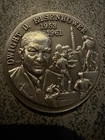 1.22 Oz Dwight D. Eisenhower Sterling Silver Round