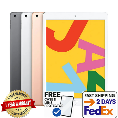Apple iPad 10.2 第7世代 Wi-Fi+Cellular 32GB Free Shipping! Apple iPad 7th Gen 10.2-inch, WiFi + Cellular