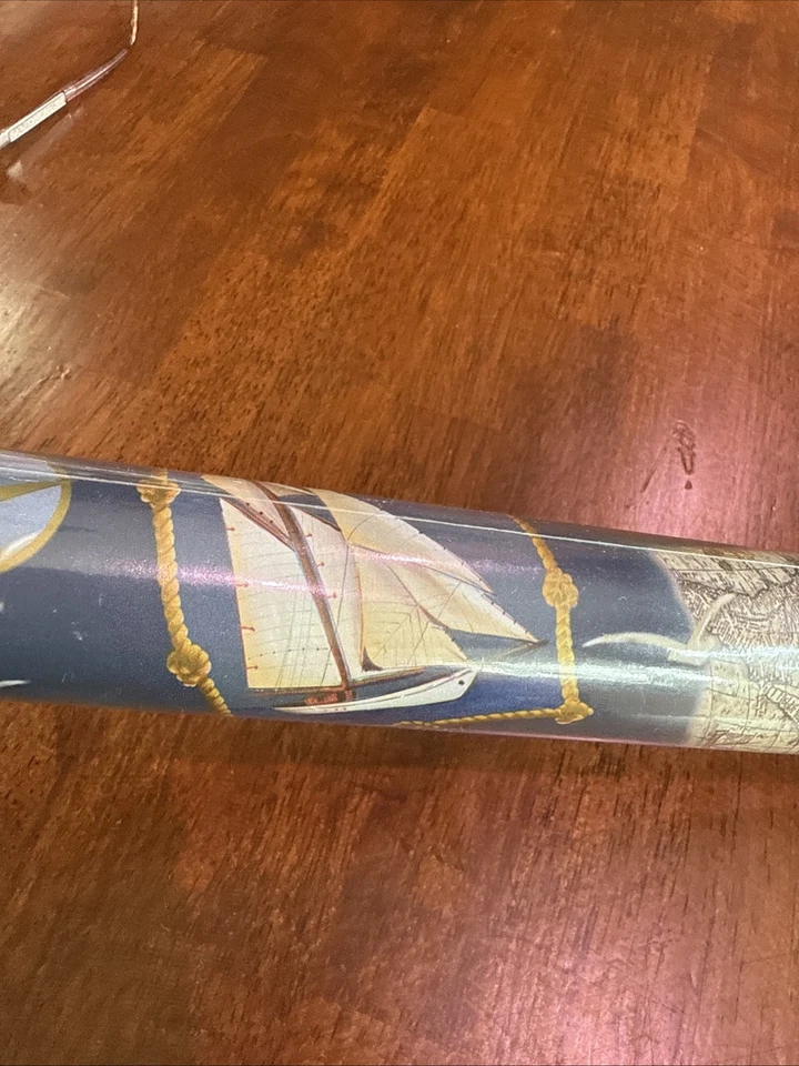 Nautical Wrapping Paper Jessica Stewart 40sq. Ft - Image 3 of 4