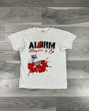 Vintage The Alarm Spirit of 86 US Tour T Shirt Single Stitch Made In USA Size XL
