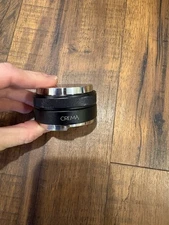 Crema Coffee 54mm Coffee Distributor Leveler & Hand Tamper Black NEW