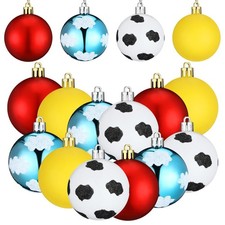 12 Pcs 2.4 Inch Cartoon Christmas Ball Ornaments Christmas Tree Balls Hanging...
