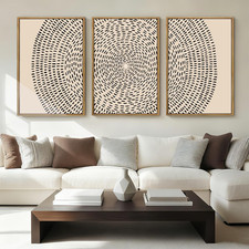 Jesus Feeds the 5000 Canvas Art Set - Modern Christian Wall Decor 16x24 Inch