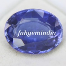 7 Ct Certified Natural Blue Sapphire Excellent Oval Cut Loose Gemstones