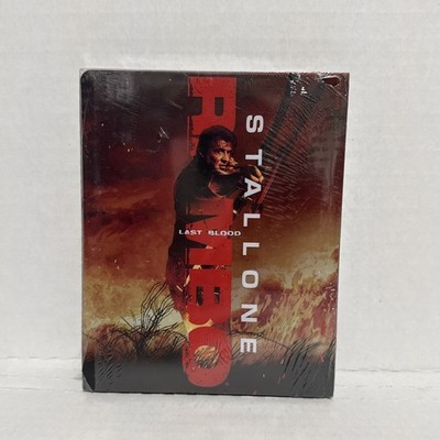 Rambo: Last Blood Steelbook (4K UHD + Blu-ray + Digital ) NEW SEALED 