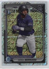 2024 Bowman Chrome Prospects Shimmer Refractor Derek Bernard #BCP-225 sq1