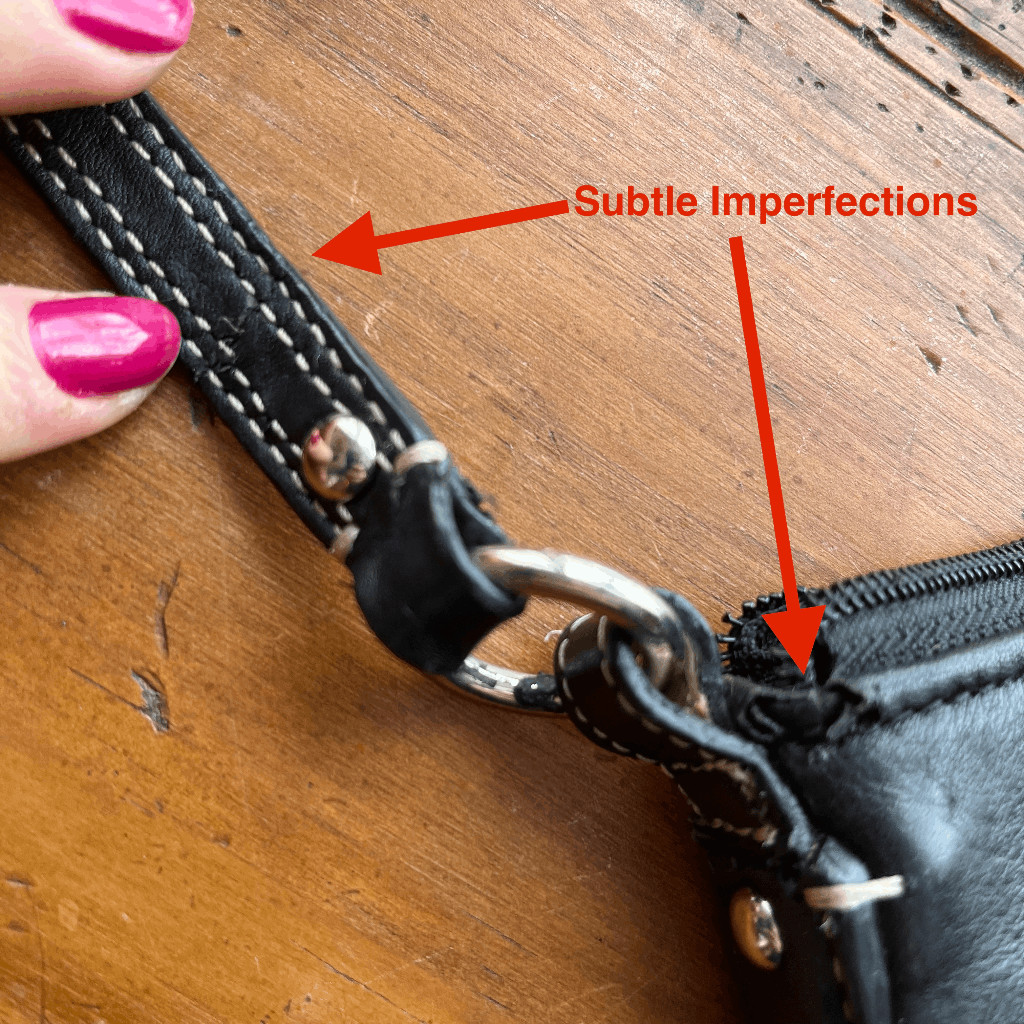 Authentic Coach Leather Strap Soho Swingpack Full… - image 10