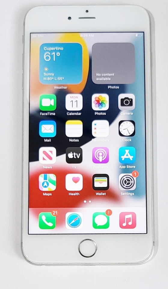 Apple iPhone 6s Plus 16GB Silver (A1687) Factory Unlocked 5.5" Smartphone - Image 2 of 4