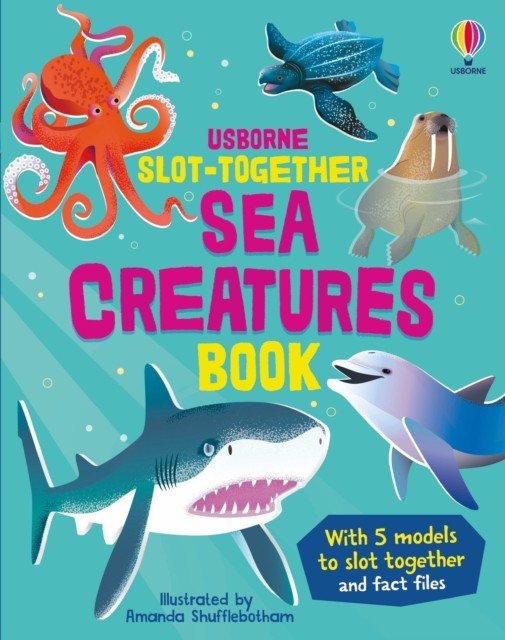 Slot-together Sea Creatures Book by Abigail Wheatley (Board book)