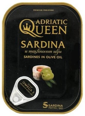 Adriatic Queen Sardines in Olive Oil, 105g
