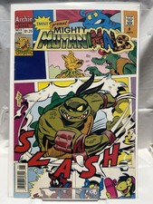 TMNT Presents Mighty Mutanimals #9 Rara Edizione Finale Edicola Variante 1993