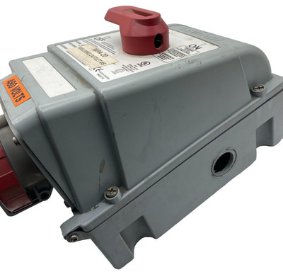 LEVITON 430MI7W MECHANICAL INTERLOCK 30A 3PHASE 480VAC 20,0HP TYPE 3R, 4X, 12K
