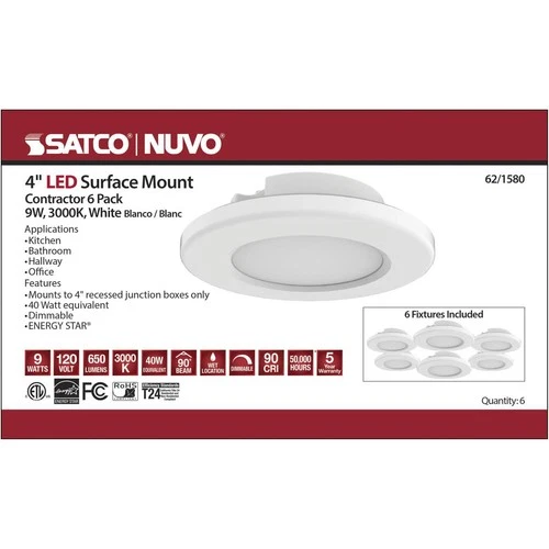 Nuvo Lighting 62/1580 ColorQuick Flush Mount White - Picture 8 of 11