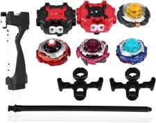 4In1 Burst Set Toys Fighting Gyro with Launcher Top Dreidel Toy