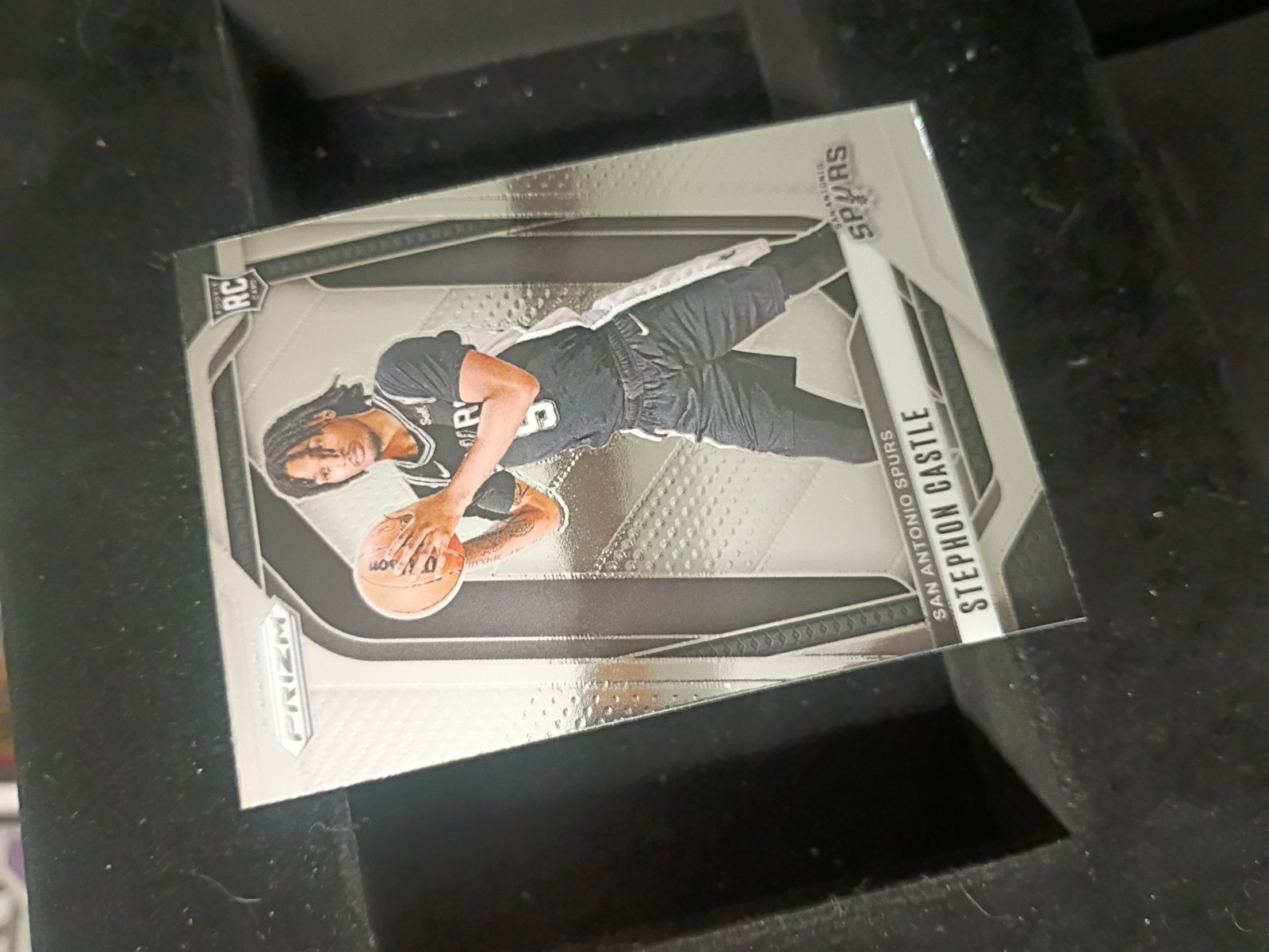 Stephon Castle 2024-25 Panini Prizm Rookie RC #234 Spurs