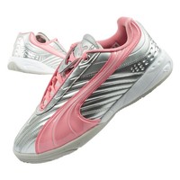 Puma V-S2 Goalgetter Sneaker MäDchen Alltagsschuhe Freizeitschuhe Silber/Rosa