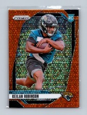2024 Panini Prizm #361 Keilan Robinson Orange Disco Prizm