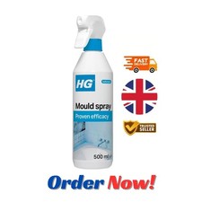 HG Mould Spray Effective Spray & Mildew Cleaner Removes Mouldy Stains 500ml UK 10.80 per litre