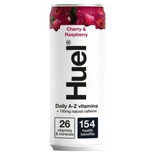 Huel Daily A-Z Vitamins Cherry & Raspberry Energy Drink Pack of 12x330ml