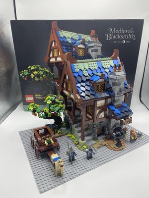 Lego 21325 - Mittelalterlicher Schmied + graue Grundplatte - Ideen #033 - gebraucht