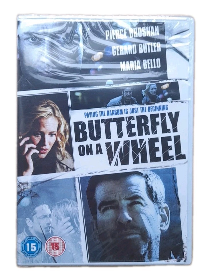 Butterfly On A Wheel DVD Pierce Brosnan, Gerard Butler 2007 Crime Thriller - New