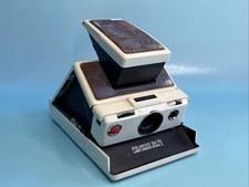 Polaroid SX-70 Land Camera Model 2 Ivory w/ Case - WORKS