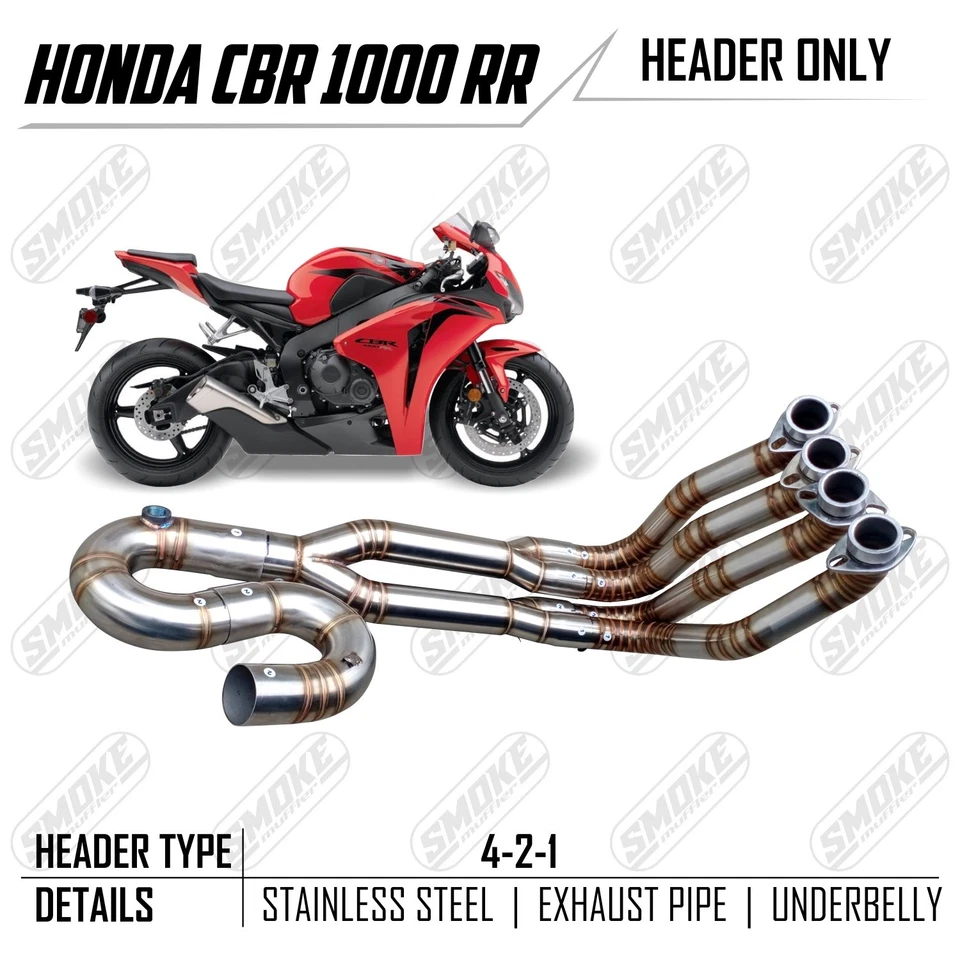 Header Custom Exhaust Motorcycle CBR 1000RR 2008-2016 Header Only 51 MM - Image 4 of 4