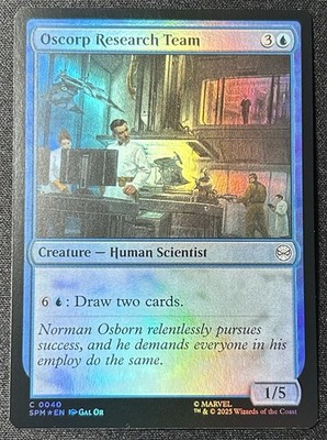 MTG 0040 C - Oscorp Research Team FOIL - Marvel's Spider-Man Set