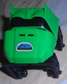 Knex Roller Coaster Car Green Micro K'nex Vertical Vengeance Logo w/Fins CLEAN!