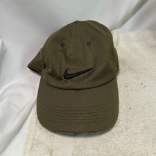 NEW NIKE 2017 HERITAGE86 Adult Sport Golf/Tennis Hat/Cap-Khaki/Black 729507-235