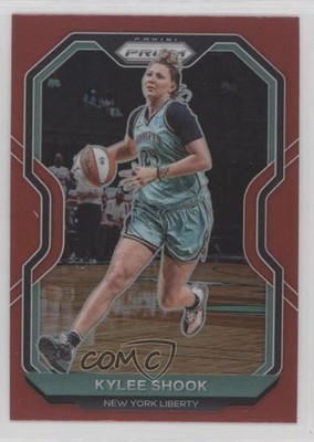 2021 Panini Prizm WNBA Red Prizm 18/299 Kylee Shook #66 Rookie RC 3hd
