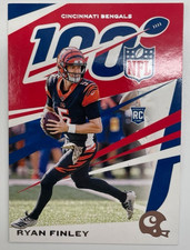 2019 Panini Chronicles - NFL 100 Ryan Finley #100 (RC) Bengals