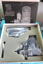 YS 60SR F3A Vintage 2 Cycle Glow Engine with Muffler R/C for Airplane New f/s